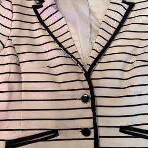 Covington black and white jacket